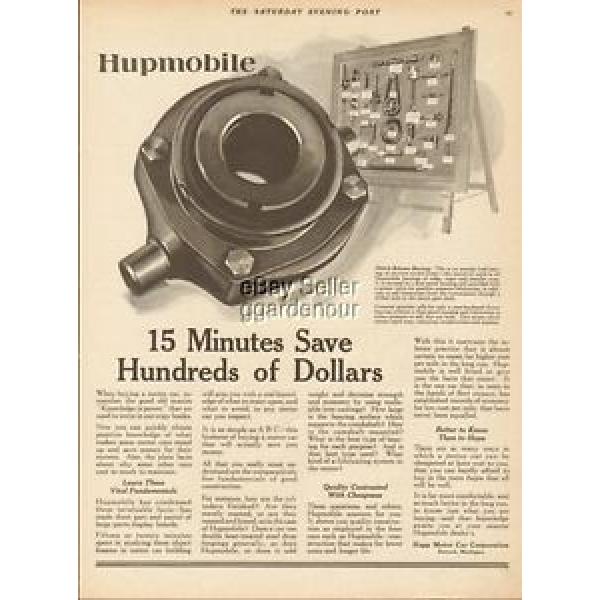 1924 Hupp Motor Car Hupmobile Automotive Parts Display Clutch Release Bearing Ad #5 image