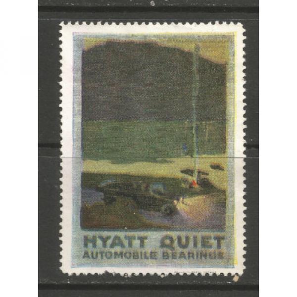 USA Hyatt Quiet Automobile Bearings advertising stamp/label #4 image