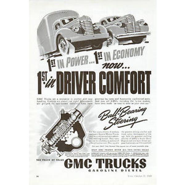 1940 GMC Truck ad ,car ad ---Ball Bearing Steering --p-440 #5 image