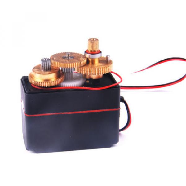 SM-S8166M 30kg Double Ball Bearing Metal Gear Servo For RC Car gas Car glider #5 image