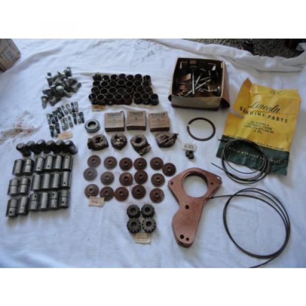 Cables, Gaskets, Bearings, Gears, Bolts, Exhst valvs, Bulk Lot, Vintage Car part #1 image