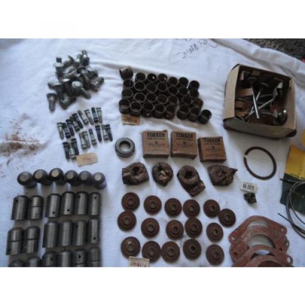 Cables, Gaskets, Bearings, Gears, Bolts, Exhst valvs, Bulk Lot, Vintage Car part #5 image