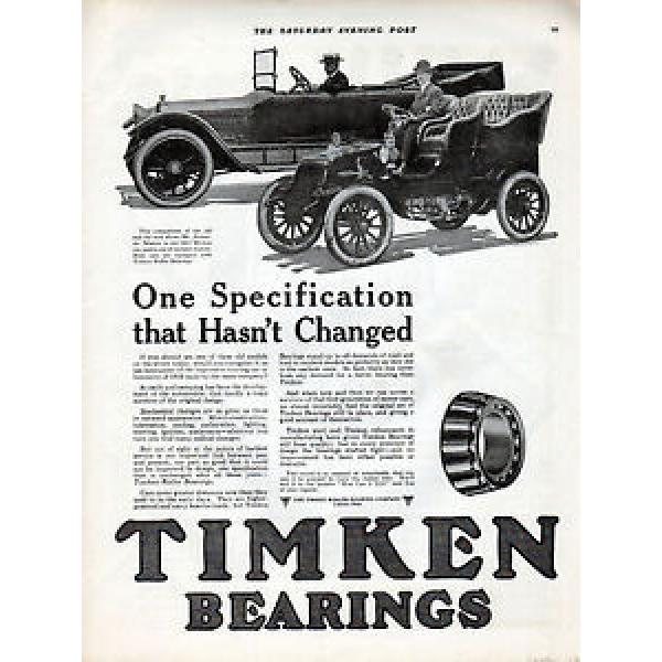 1903  Winton  car ad -&amp; 1918 Winton by Timken Roller Bearings ad --l-895 #5 image