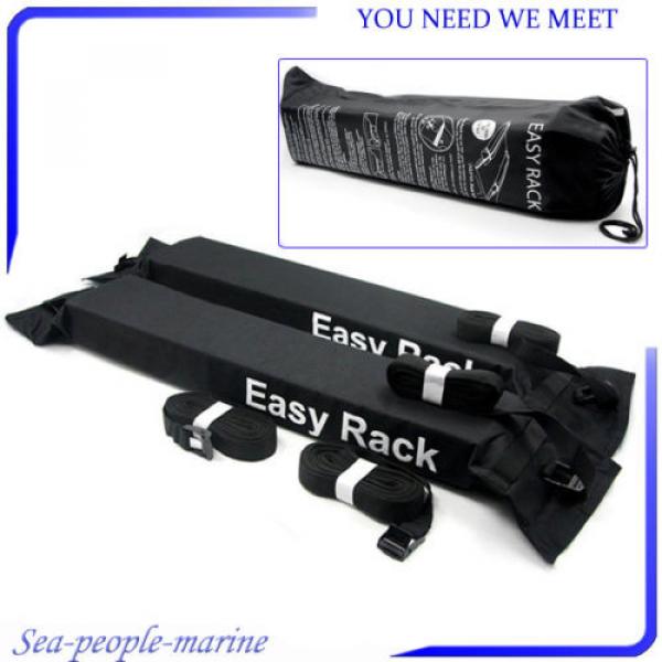 Autos Car Roof Top Carrier Rack Luggage Soft Cargo Travel Accessories Easy Rack #1 image