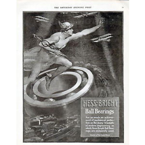 1918 Hess-Bright Ball Bearings car ad assessory ad --/134 #5 image