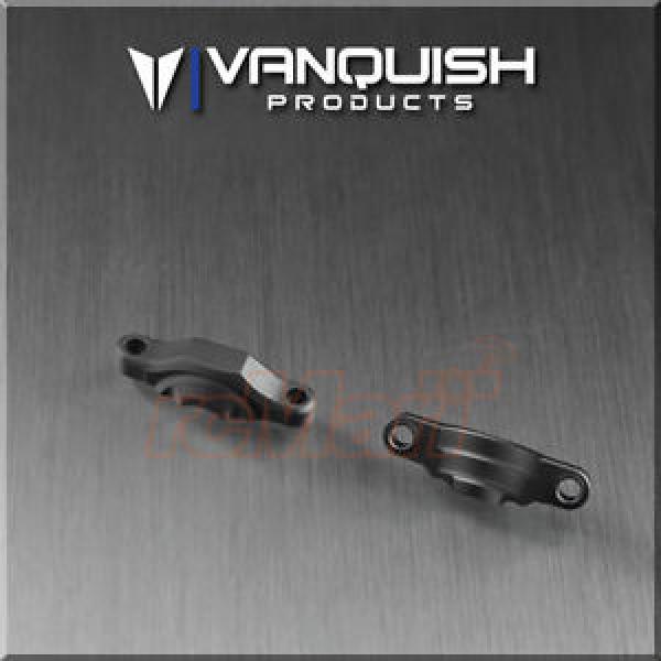 Vanquish Aluminum OCP Axle Bearing Caps Grey Anodized Axial Wraith Car #VPS04745 #5 image