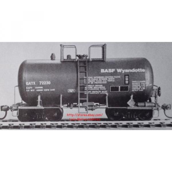 Roller Bearing 627-605  BASF GATX 30&#039; 10,000 Gal Beer Can TANK CAR Wyandotte Kit #1 image