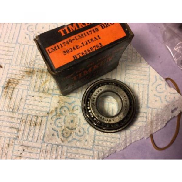 Car bearing Timken lm11749-lm11710 bt6368763 spins well UKPost £1.00 world £9.00 #3 image