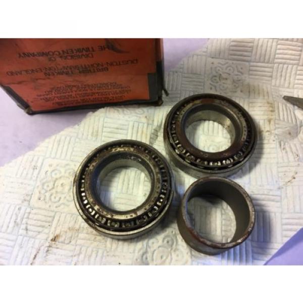 car wheel bearing set pair with spacer LM48548 boxed incomplete set UKPost £3 #2 image