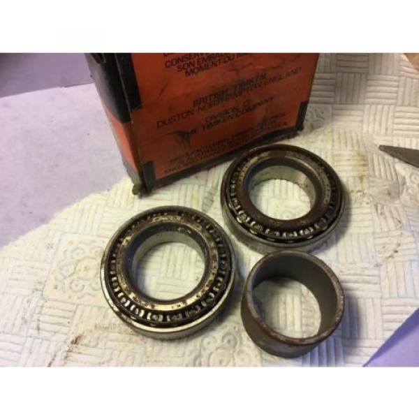 car wheel bearing set pair with spacer LM48548 boxed incomplete set UKPost £3 #3 image