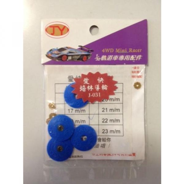 Mini 4WD 1/32 car JY 22mm Roller With Ball Bearings. #5 image
