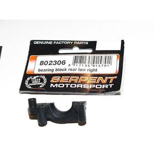 S977-0114 serpent 710 on-road car Serpent new (#802306) Bearing Block Rear Low R #5 image