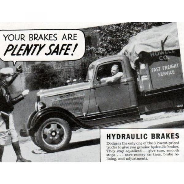 1935 Dodge Truck Ad -6 Cyl.&#034;L&#034; Head, Hydralic Brakes, 4 Bearing Crankshaft--t767 #5 image