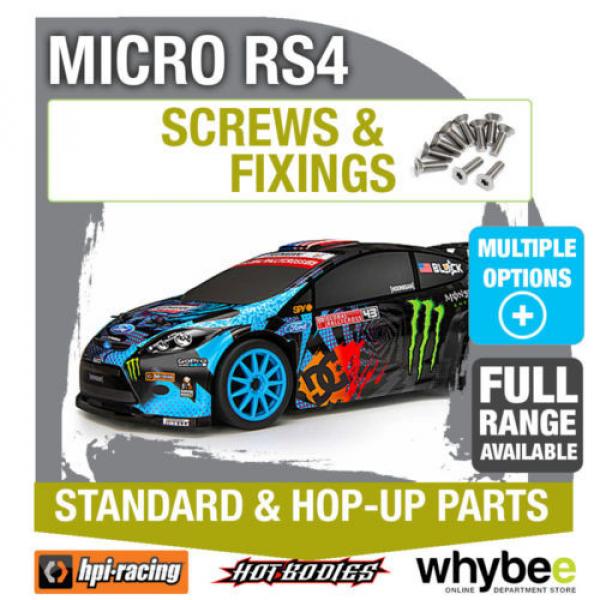 HPI MICRO RS4 [Screws &amp; Fixings] Genuine HPi Racing R/C Standard &amp; Hop-Up Parts! #1 image