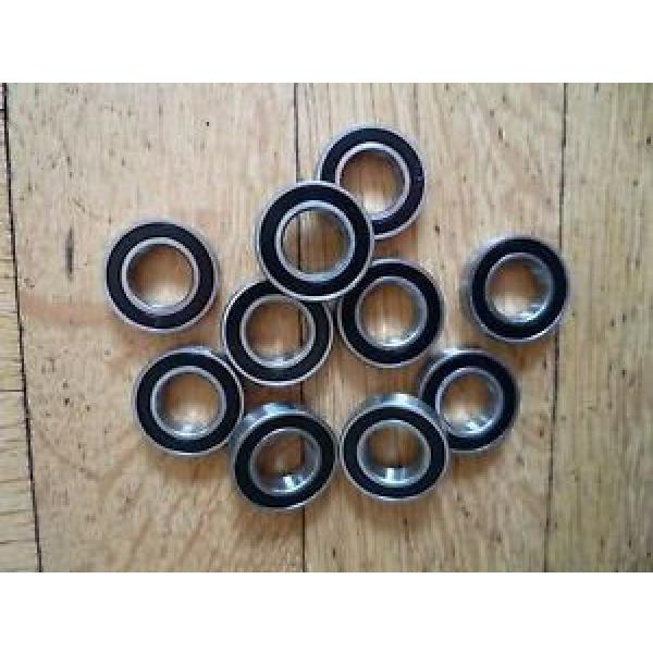 10pcs 17x35x8mm 16003-2RS Rubber Sealed Model Thin-Section Ball Radial Bearing #1 image