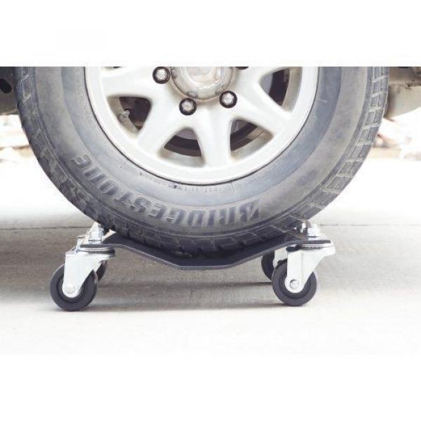 Pentag Tools Set of 2 12 Tire Skates Wheel Dolly Move Your Car Ball Bearings #2 image