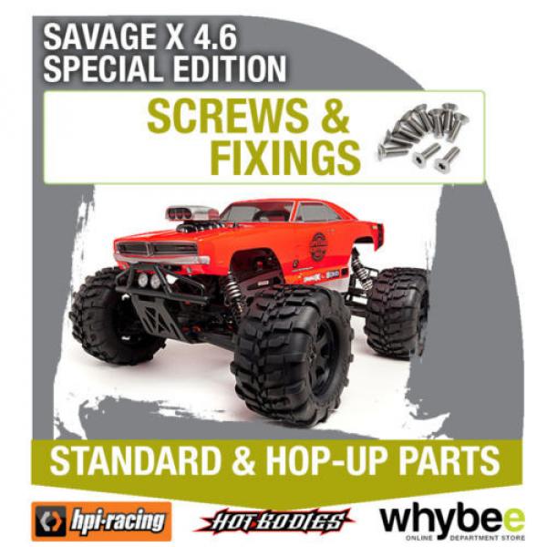 HPI SAVAGE X 4.6 SPECIAL EDITION [Screws &amp; Fixings] Genuine HPi Racing R/C Parts #4 image