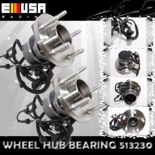 2pcs Front Wheel Hub&amp;Bearing 04-11 Ford Crown Victoria Lincoln Town Car Mercury #1 image
