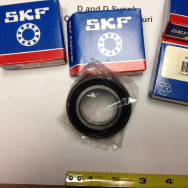 SKF Deep Groove Radial Bearing, 6007 2RSJEM, 35mm Bore, 62mm OD, New-In-Box #4 image