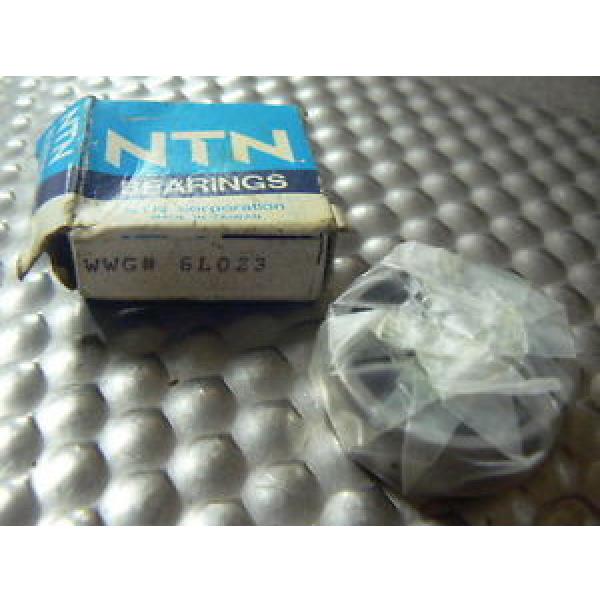 NTN 6L023 Sealed Radial Ball Bearing, 12mm ID x 32mm OD x 10mm W, 6201LLBC3/L627 #1 image