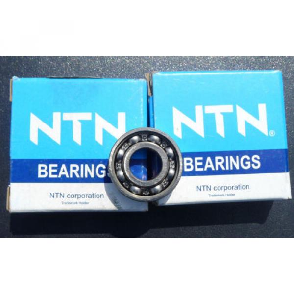 Lot 2 NTN Ball Bearings 6001C3 4ZXA5 Radial Open Steel Single Row Free Shipping #1 image
