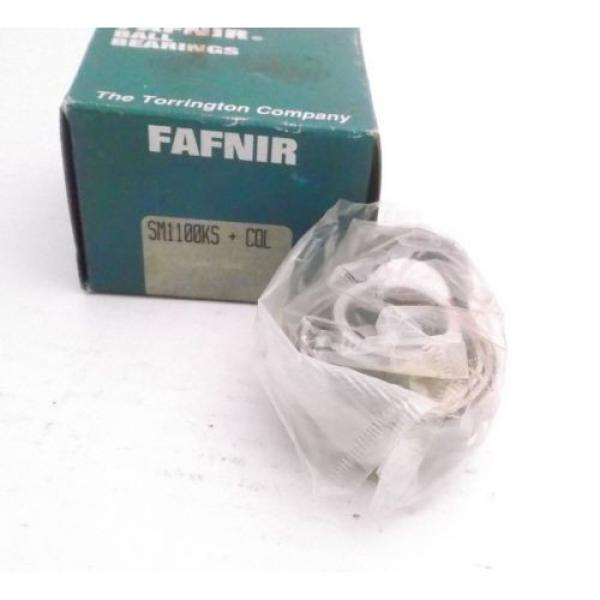 FAFNIR SM1100KS + COL Single Row Radial Ball Bearing - Prepaid Shipping #4 image