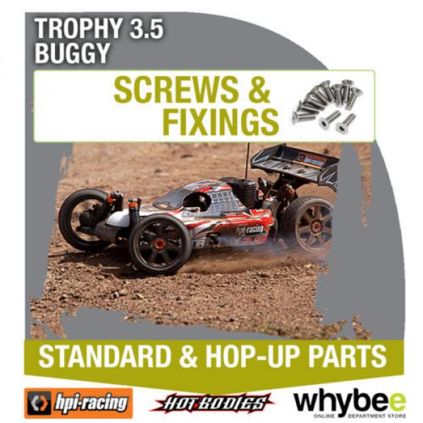 HPI TROPHY 3.5 BUGGY [Screws &amp; Fixings] Genuine HPi Racing R/C Parts! #2 image