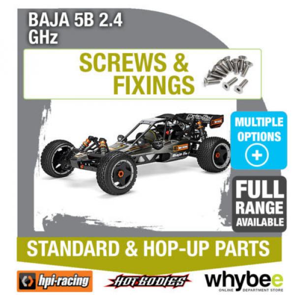 HPI BAJA 5B 2.4 GHz [Screws &amp; Fixings] Genuine HPi Racing R/C Parts! #4 image