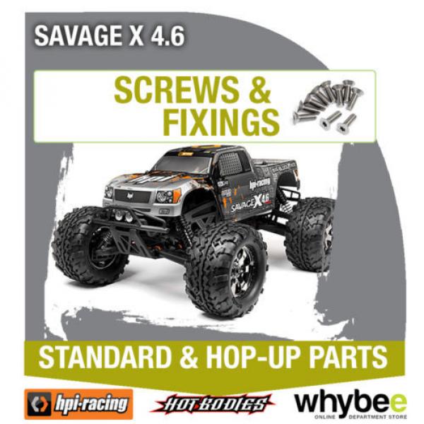 HPI SAVAGE X 4.6 [Screws &amp; Fixings] Genuine HPi Racing R/C Parts! #2 image