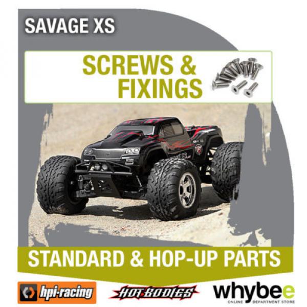 HPI SAVAGE XS [Screws &amp; Fixings] Genuine HPi Racing R/C Standard &amp; Hop-Up Parts! #3 image