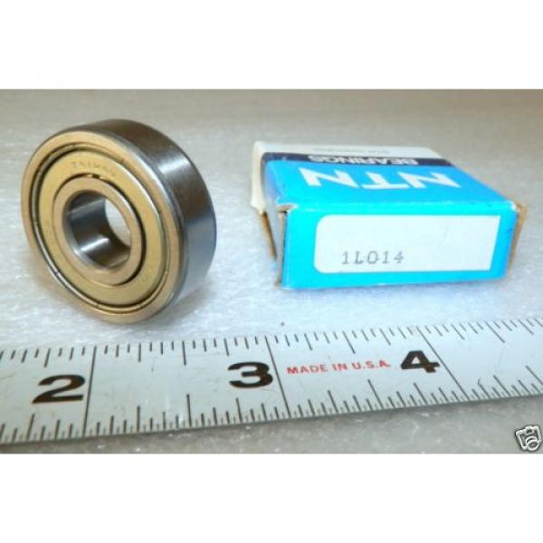12 mm Bore Radial Ball Bearing  10 mm width  32 mm O.D., NTN 6201ZC3 #1 image
