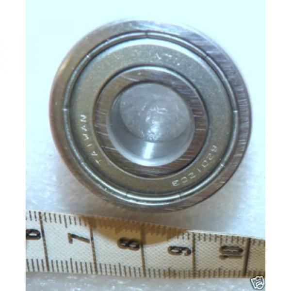 12 mm Bore Radial Ball Bearing  10 mm width  32 mm O.D., NTN 6201ZC3 #2 image
