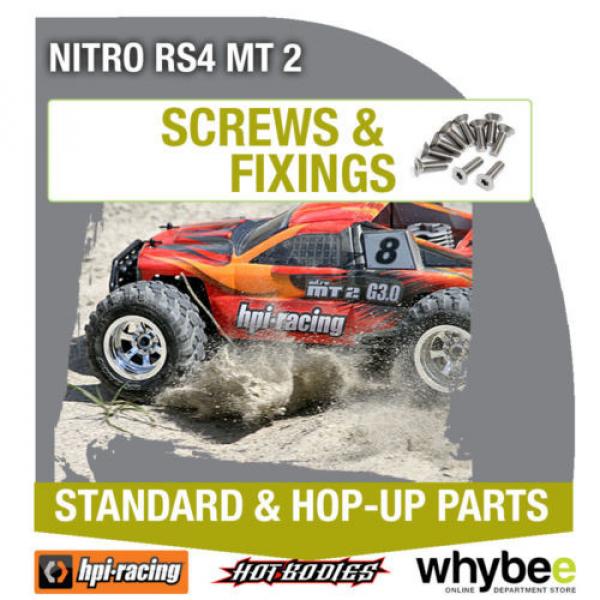 HPI NITRO RS4 MT 2 [Screws &amp; Fixings] Genuine HPi Racing R/C Parts! #2 image