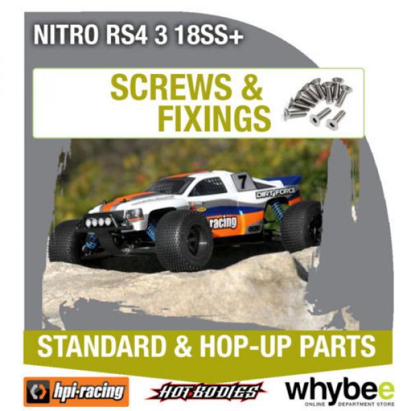 HPI NITRO RS4 3 18SS+ [Screws &amp; Fixings] Genuine HPi Racing R/C Parts! #3 image