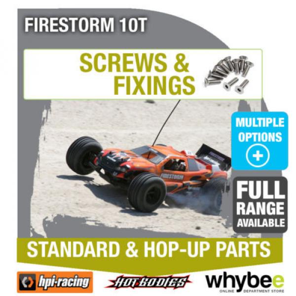 HPI FIRESTORM 10T [Screws &amp; Fixings] Genuine HPi Racing R/C Parts! #4 image