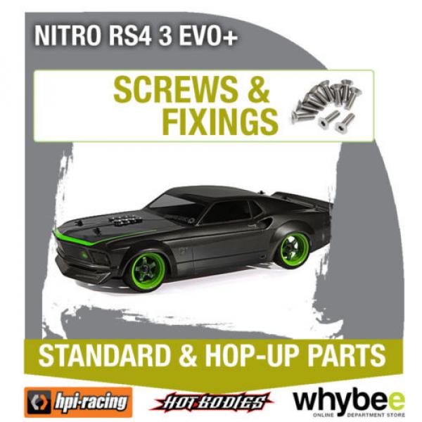 HPI NITRO RS4 3 EVO+ [Screws &amp; Fixings] Genuine HPi Racing R/C Parts! #3 image