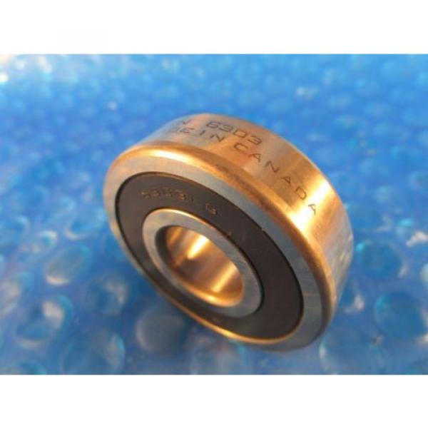 NTN 6303LLB, Single Row Radial Ball Bearing,Double Sealed (Non-Contact Rubber) #3 image