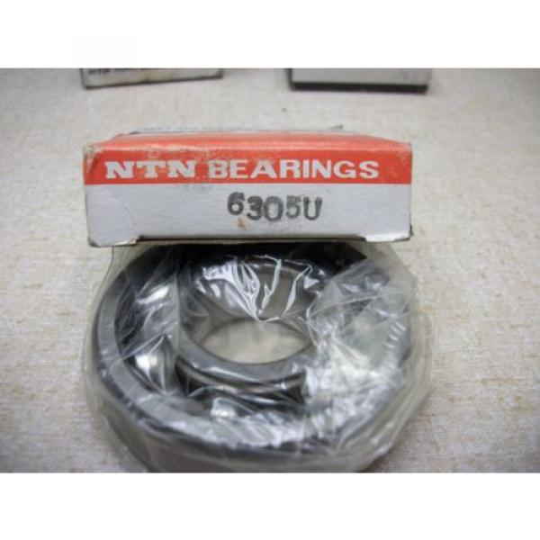 NTN 6305U Single Row Radial Ball Bearings #4 image
