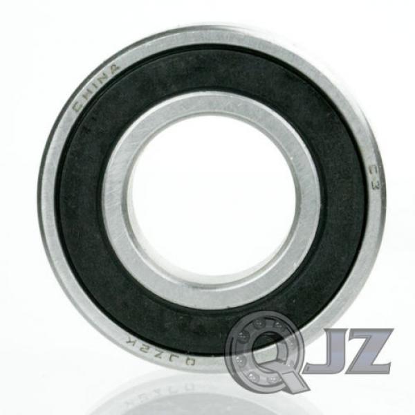 2x 99502H Quality Radial Ball Bearing, 5/8&#034; x 1-3/8&#034; x 0.433&#034; with 2 Rubber Seal #3 image