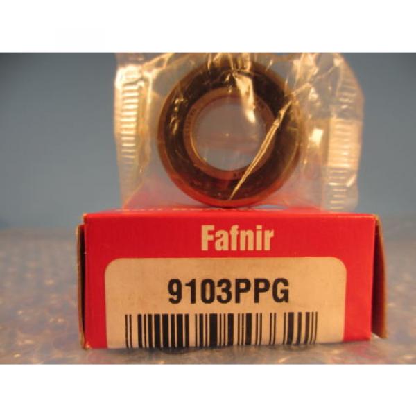 Fafnir 9103PPG 9103 PPG, Single Row Radial Bearing with snap ring #2 image