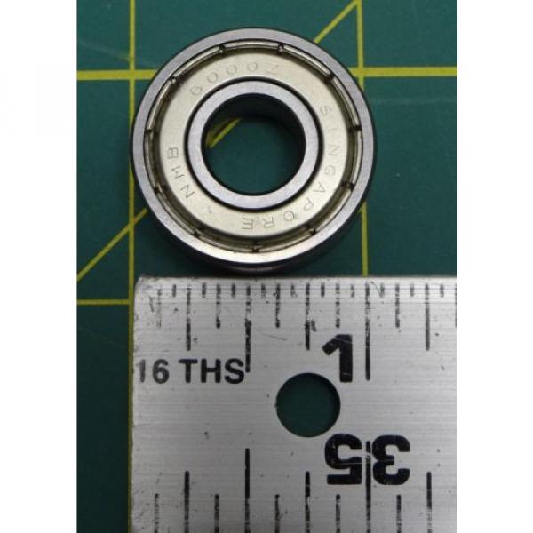 NMB 6000Z Single Row Radial Ball Bearing 10mm ID, 26mm OD, 8mm Width #3 image