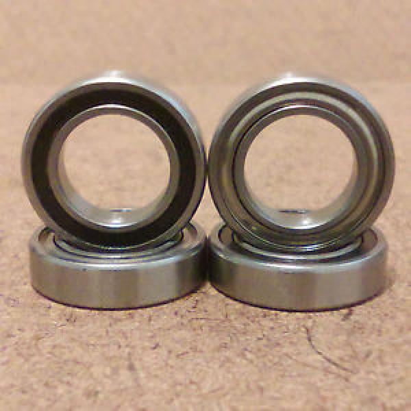 3/8 inch bore. 4 Radial Ball Bearing. Hybrid(Rubber/Metal) Seal. Lowest Friction #1 image