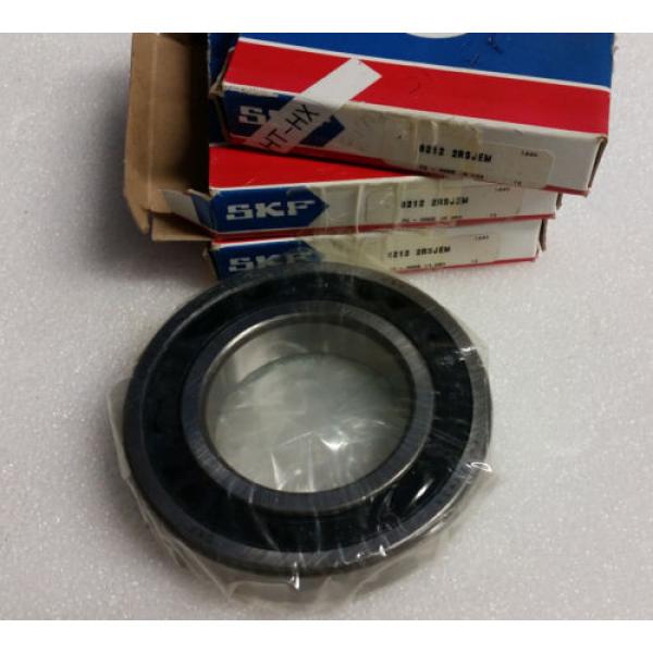 SKF - 6212-2RSJEM, 2RS1 60mm Bore, Radial/Deep Groove Double Seal Ball Bearing #1 image