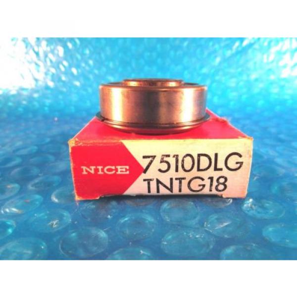 NICE 7510DLGTN, 7500 Series Precision Ground Radial Bearing, Snap Ring #3 image