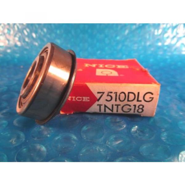 NICE 7510DLGTN, 7500 Series Precision Ground Radial Bearing, Snap Ring #4 image