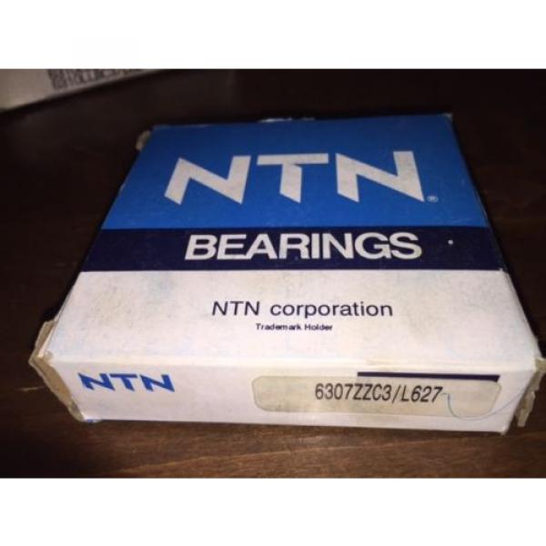 NTN 6307ZZC3 L627 Radial Ball Bearing, Shielded, 35mm Bore 6307ZC3 *New in Box* #3 image