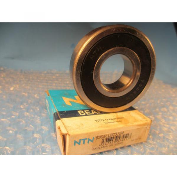 NTN 6305LLB C3/EM, 6305 LLB  Single Row Radial Ball Bearing #2 image