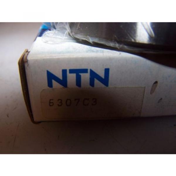 NEW NTN 35mm BORE SINGLE ROW RADIAL BALL BEARING 6307C3 #2 image