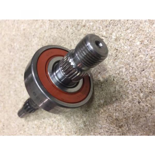 Honda Power Steering Pump Parts - Circlip, Radial Bearing, and Drive Shaft #1 image