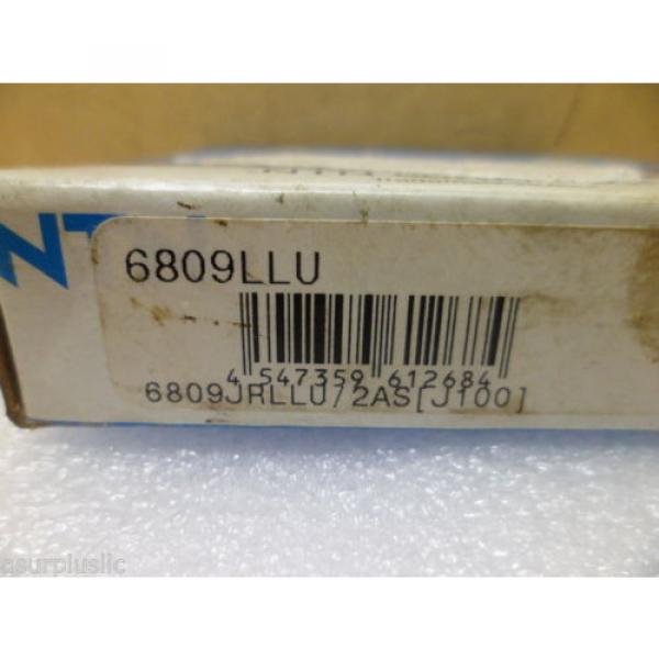 NTN 6809 LLU RADIAL BALL BEARING 6809LU  NOS #3 image